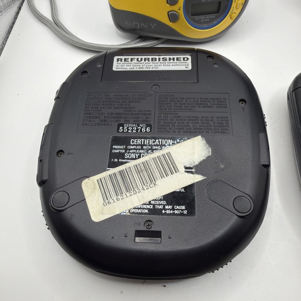 Sony Discman & Walkman Lot
