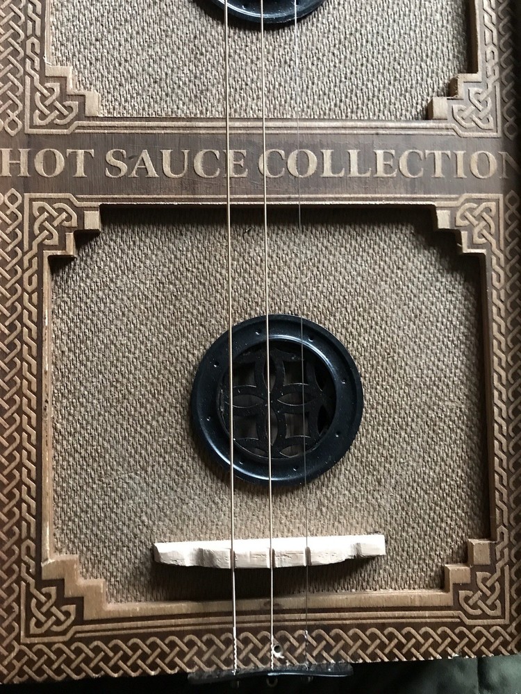 3 String Fretless Box Guitar