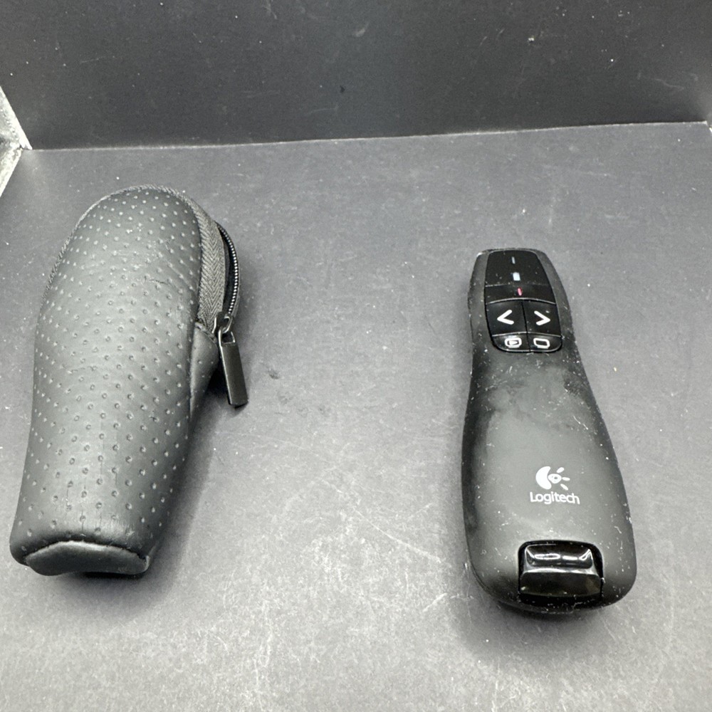 Logitech R400 Presenter Remote Control with Laser Point