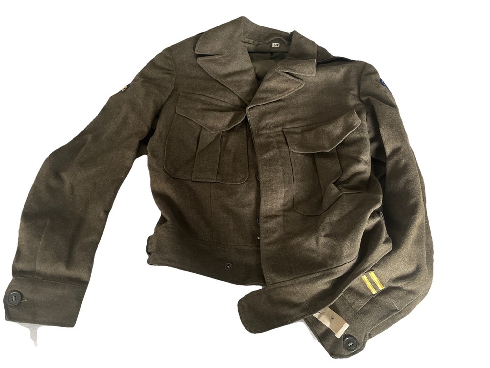 Ike Jacket With Korean War Air Force Patch Patches