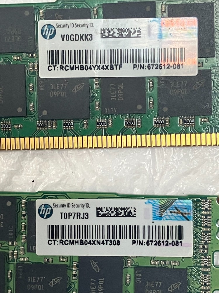 Micron 32GB Total (2x16gb) 2Rx4 PC3-12800R-11-11-E2 ECC REG Server Memory