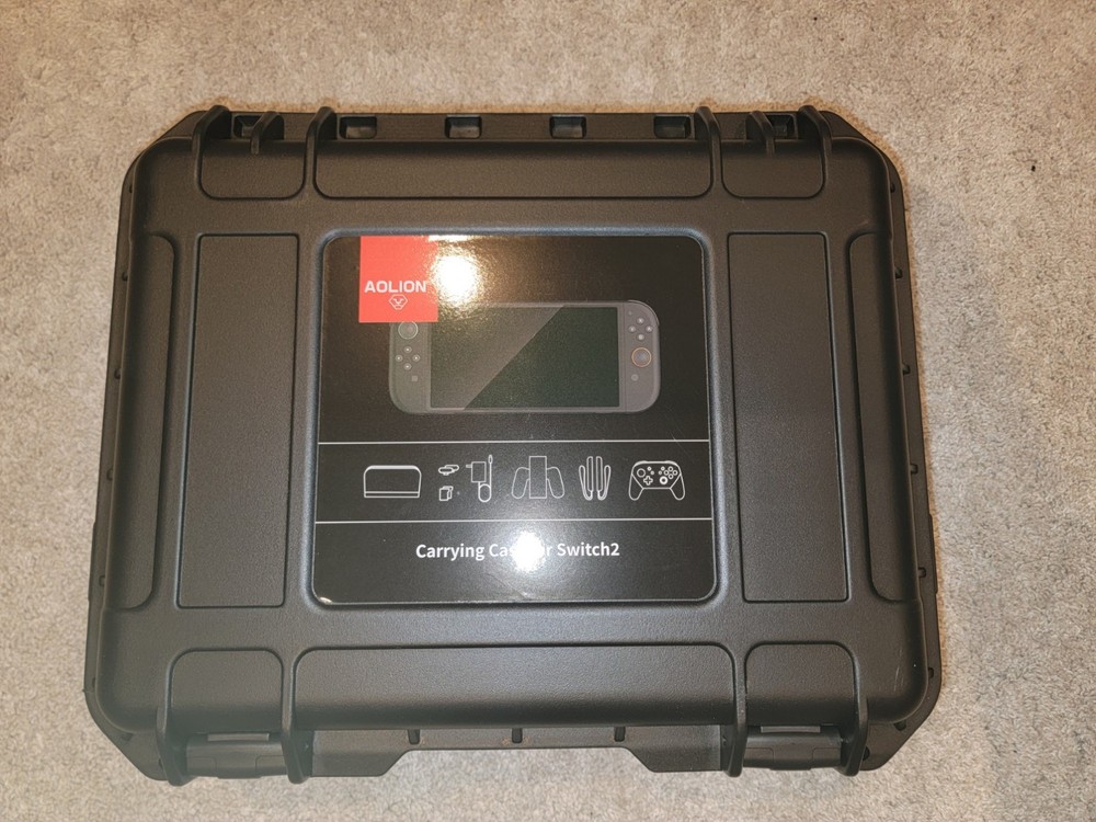 Nintendo Switch 2 Bundle - case, cooler, controller charger, protector, grips