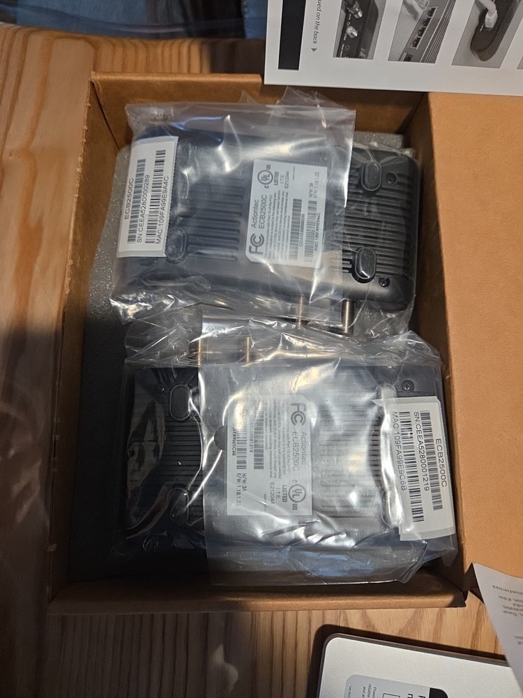 Actiontec ECB2500C Ethernet Network COAX Adapter Kit Homes Without MoCA Routers