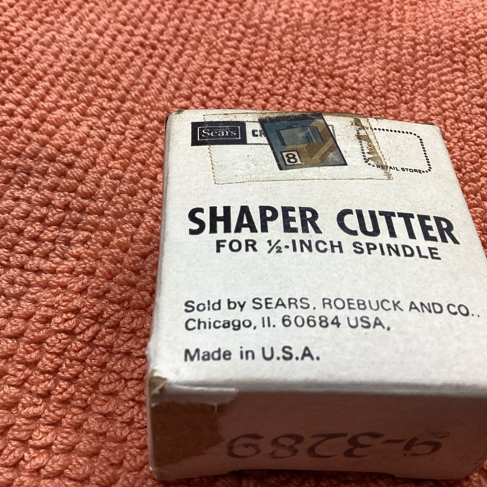 Sears Craftsman 9 3289 Shaper Cutter One Used