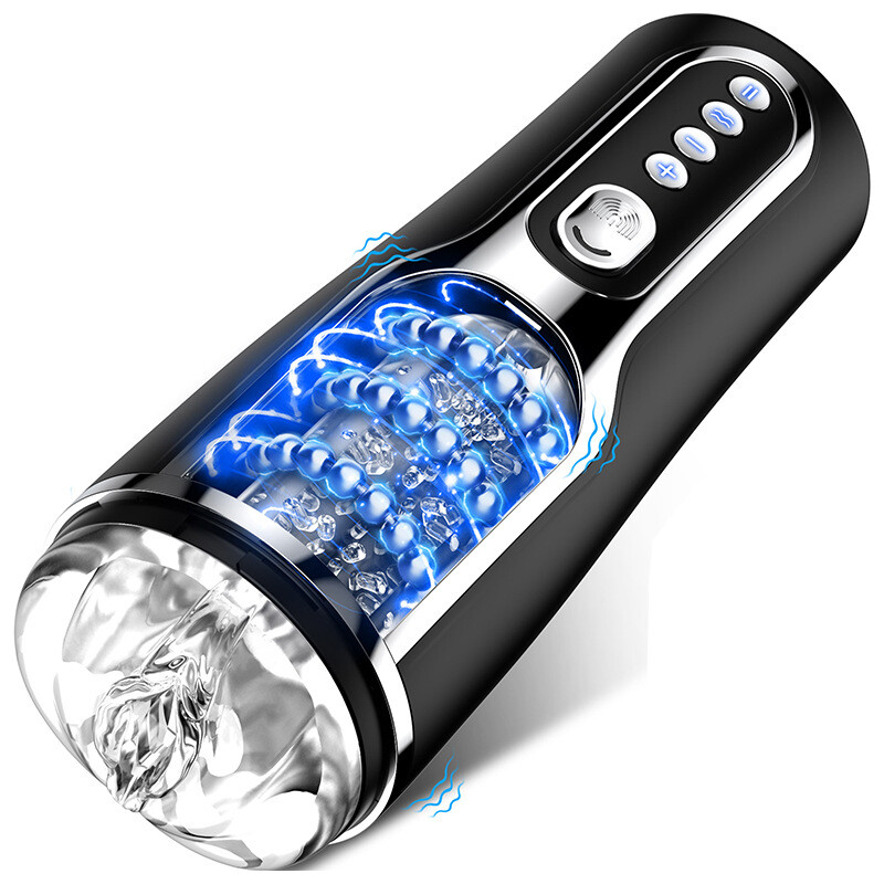 Automatic Male Masturbaters Thrusting Rotating Vibrating Strokers Cup Lubricants
