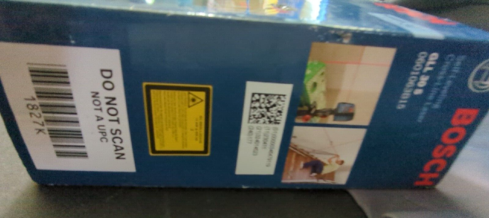 New Bosch GLL30 S Self-Leveling Cross-Line Laser
