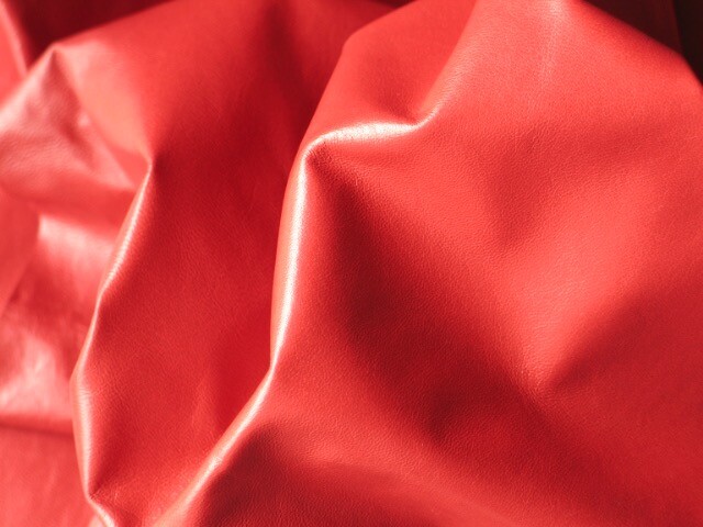 Leather Hides Ultra Thin Soft Crush Rosso