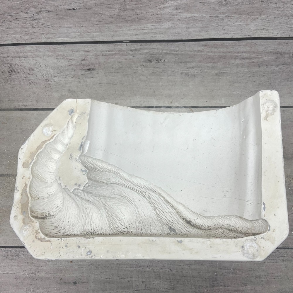 Vintage 1981 Nowell’s Ceramic Casting Mold Lg Cornucopia #573