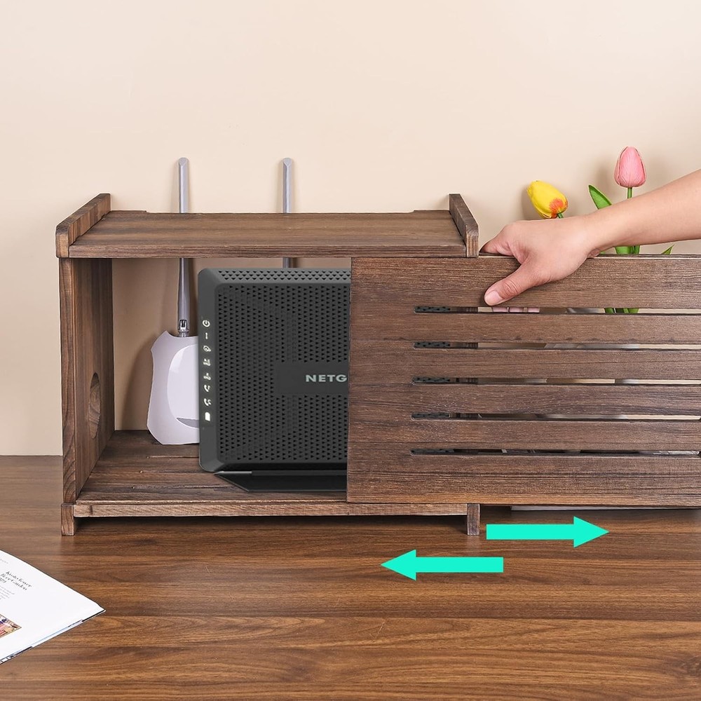 Router Shelf Projector Shelf Projector Stand Router Storage Box Modem Cable