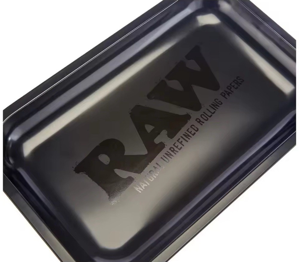 RAW Matte Black Small Rolling Tray