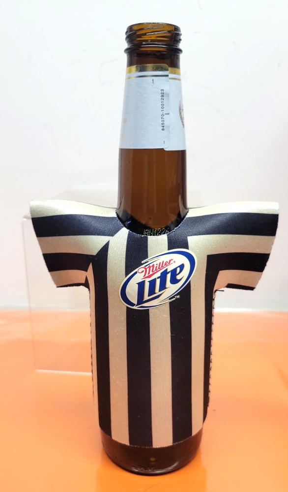 MILLER LITE REFEREE LONG NECK BOTTLE KOOZIE INSULATOR