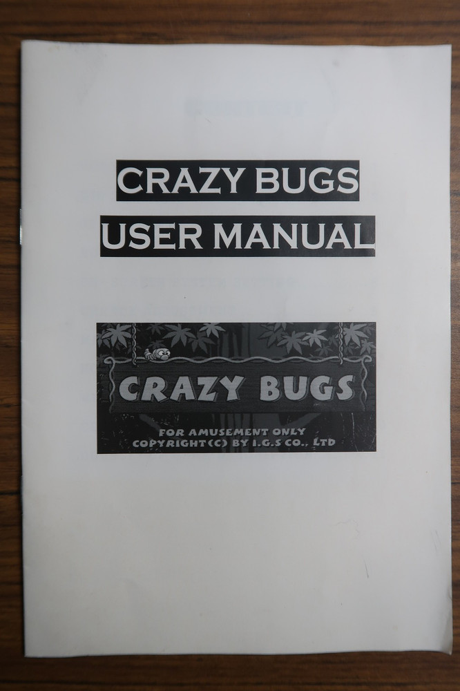 Crazy Bugs Game User Manual