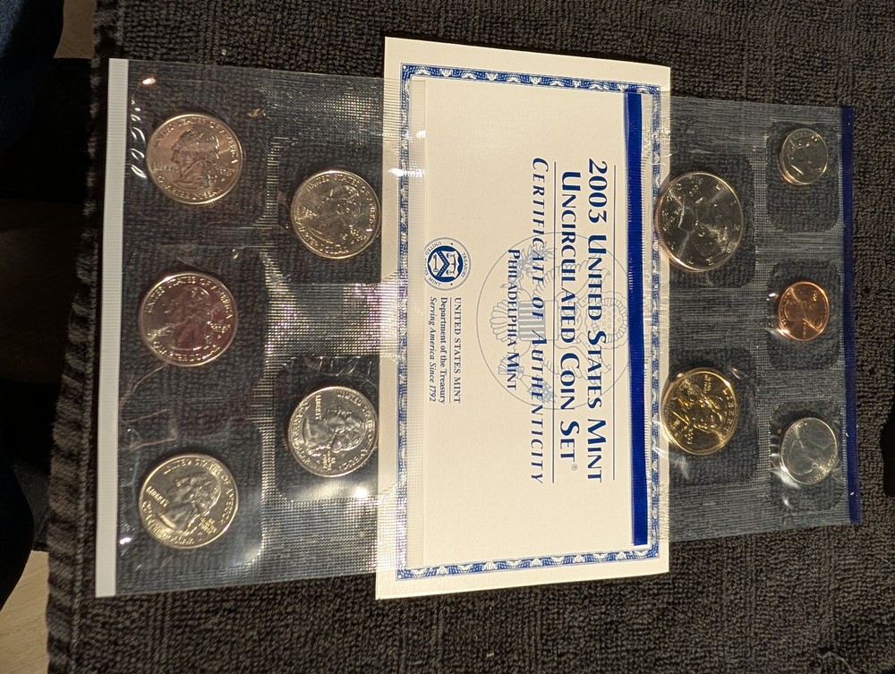 2003 US Mint Uncirculated set OGP