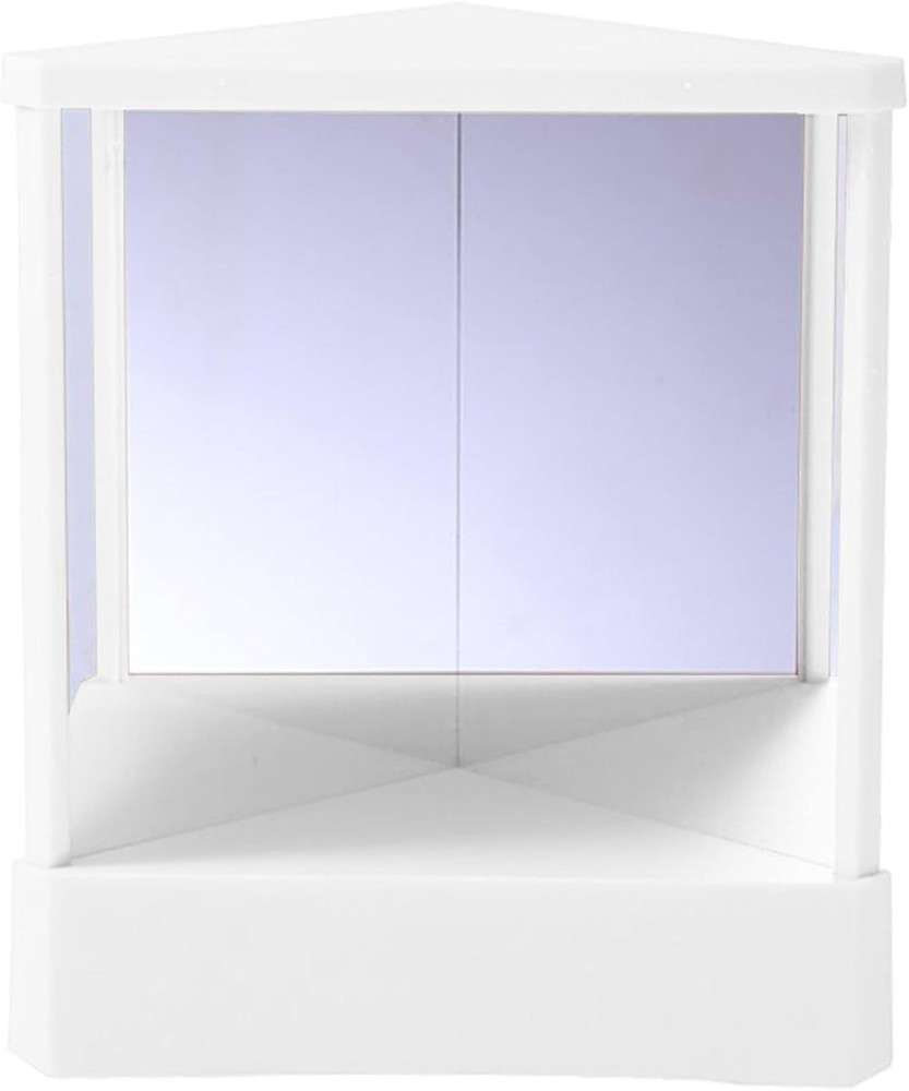 Non-Reversing Mirror with Real Image Reflection - Beveled Standing Cosmetic I...