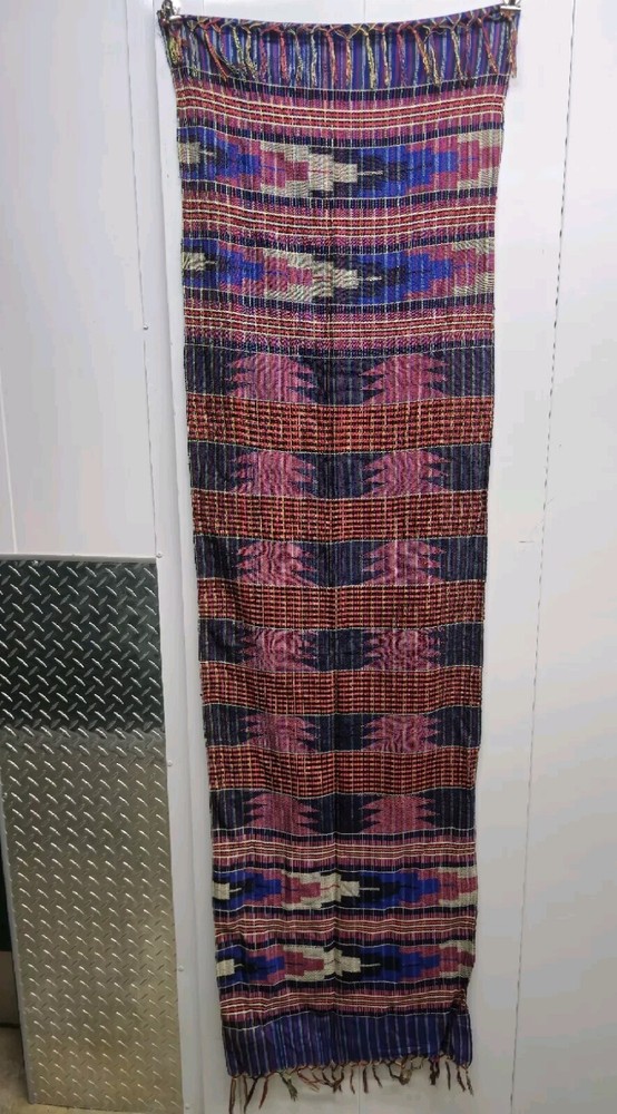 Peruvian Handmade Textile Rug- Table -Runner- Scarf 73x20 Inch