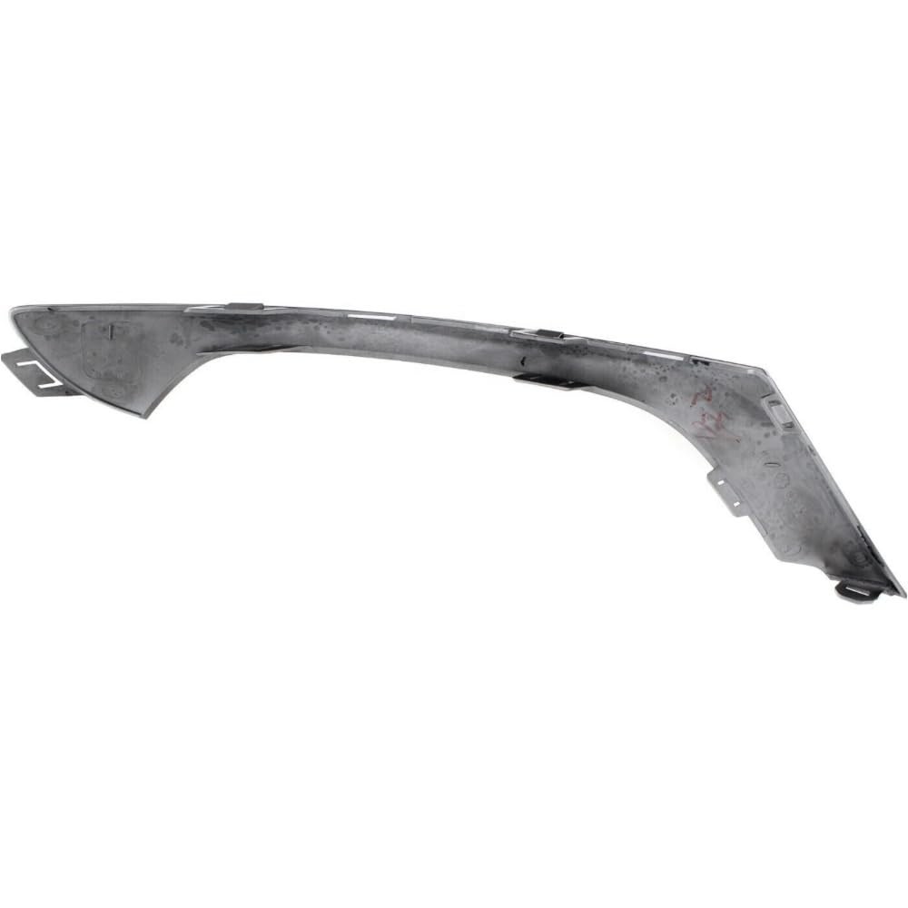 Front Passenger Bumper Trim Painted Black for 200 2015-2017