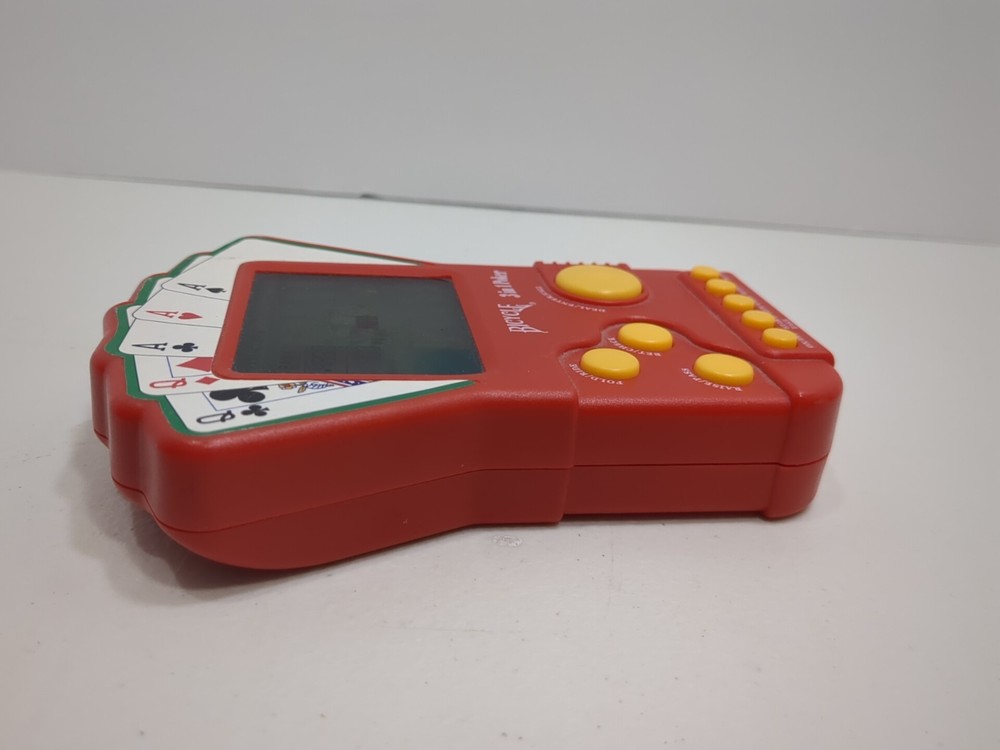 Techno Source 2004 Bicycle 3 in 1 Poker Handheld Electronic Game Pre-owned Works