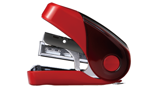 Stapler Max Flat Clinch Ergonomic Mini Style HD-10FL3-Great for Stapling CB 2x2s