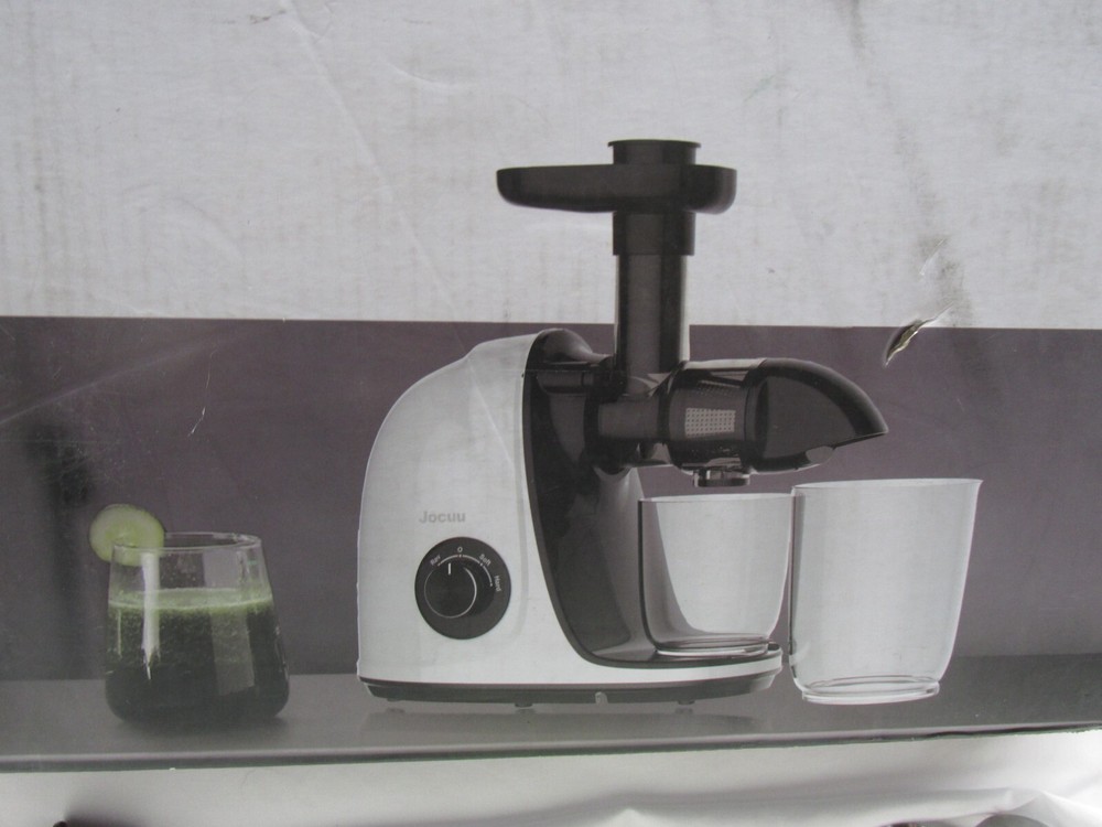 Jocuu Slow Masticating Juicer with 2-Speed Modes-Grey