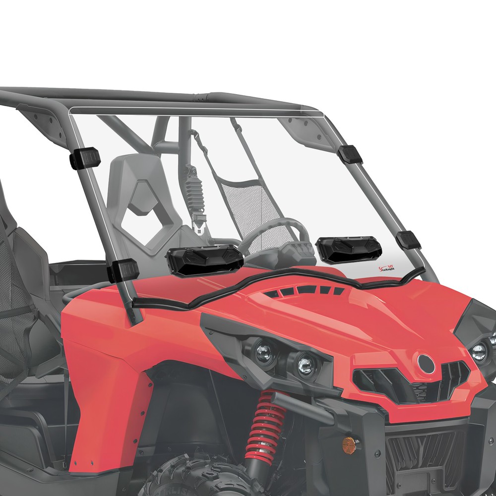 Scratch-Resistant Full Windshield Vented For Can Am Commander 800/1000 2011-2020