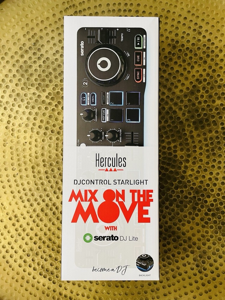 Hurcules DJ Controller Starlight W/ Serato