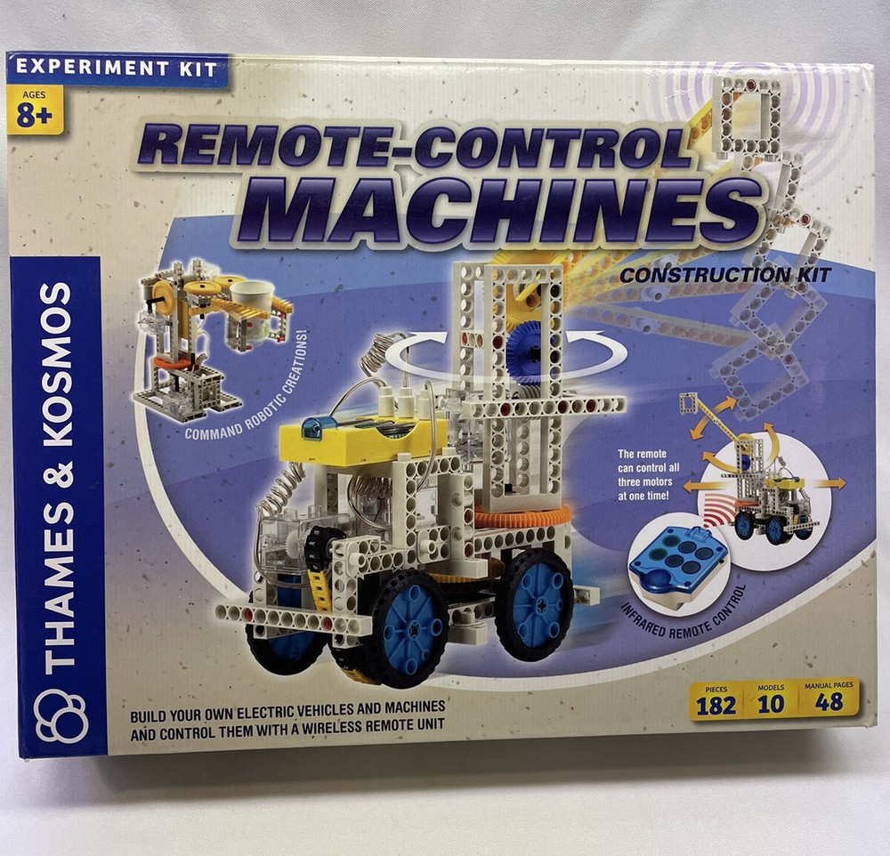 Thames & Kosmos Remote Control Machines Construction Kit Experiment Kit (New)