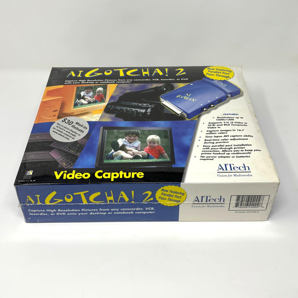 New SEALED AI Gotcha! 2 Image Capture Device - AITech