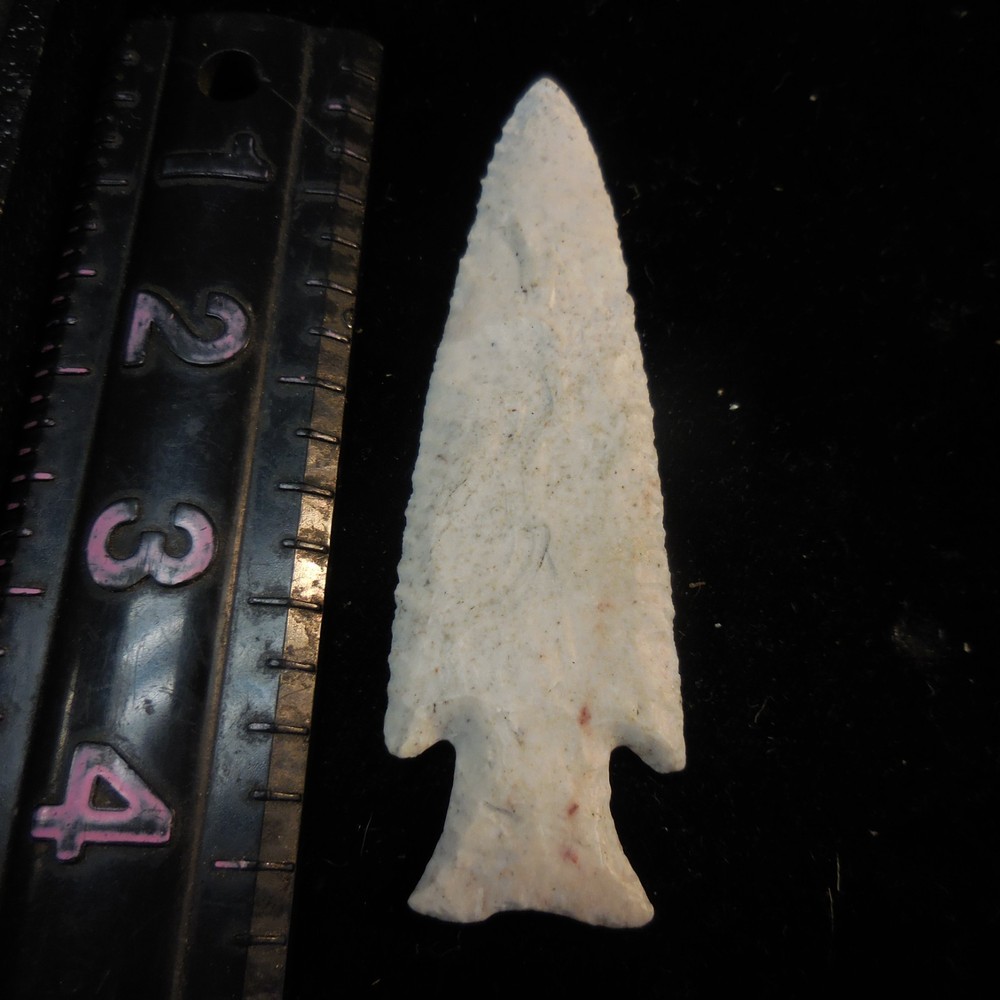 WHITE HARDIN POINT--CLASSIC FORM AND FLAKING