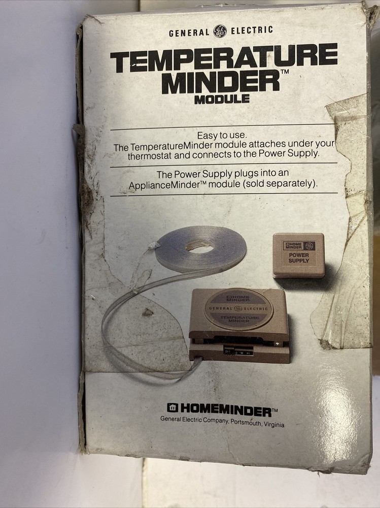 General Electric Temperature Minder Module Homeminder System Heating Accessory