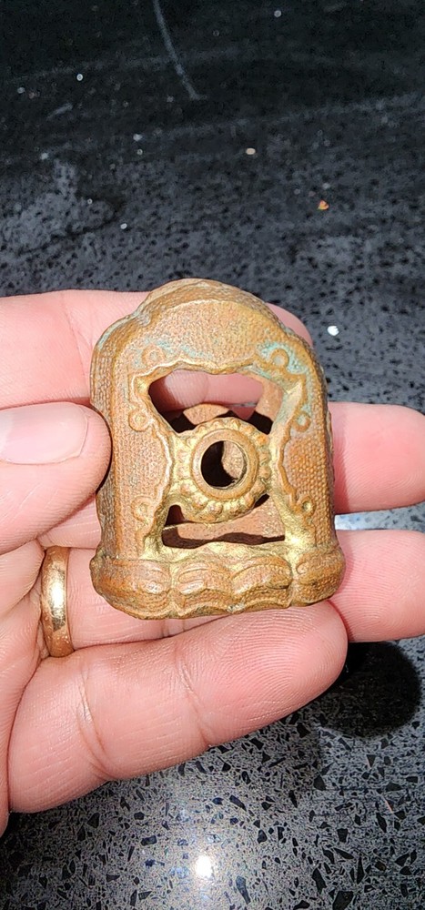 WW2 Japanese Sword End Cap For Tsuka Handle