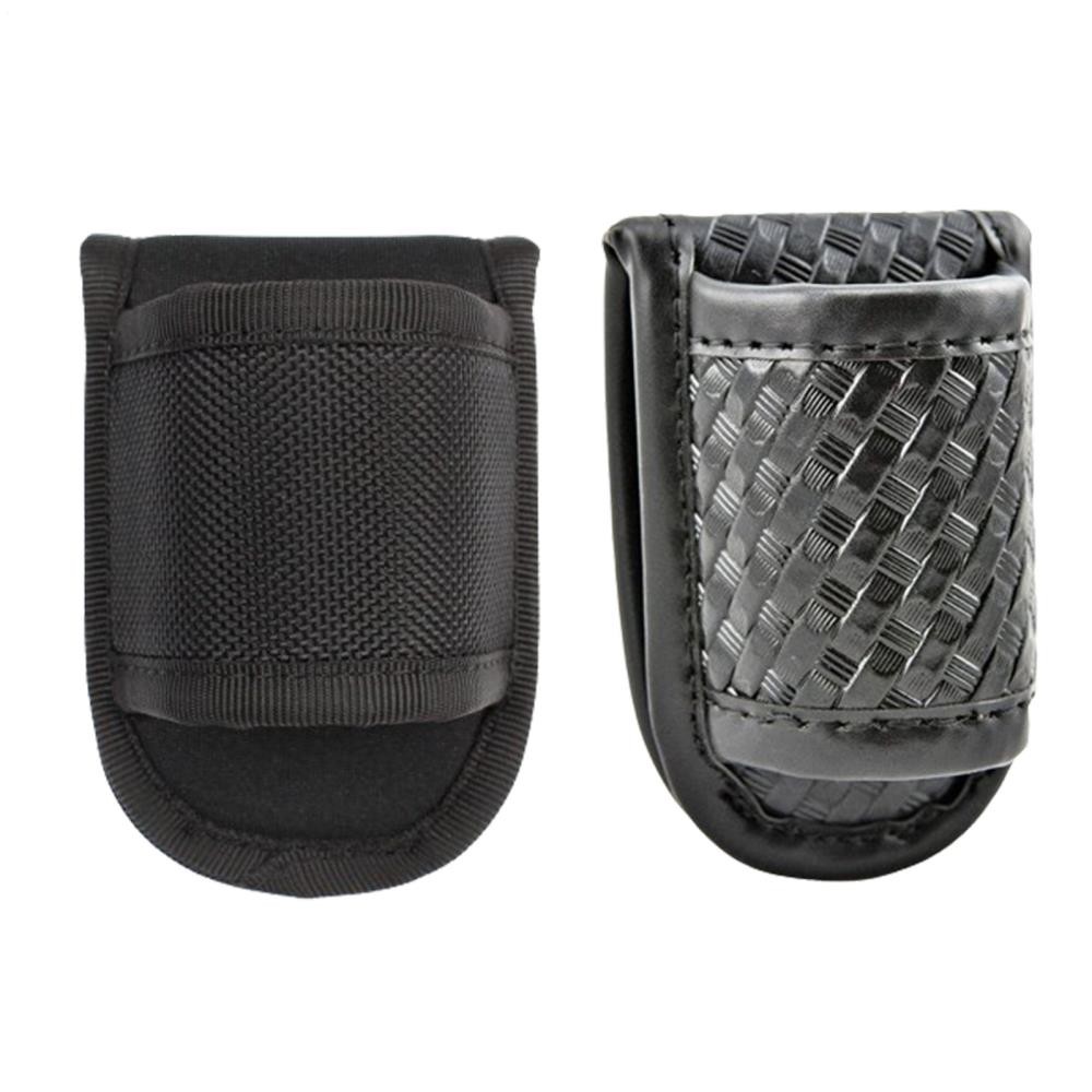 Portable Flashlight Belt Holster D Shape Open Design Nylon Flashlight Holder #