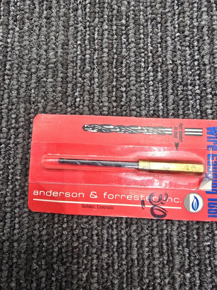 ANDERSON & FORRESTER #30 WIRE GAUGING TOOL WTH HANDLE