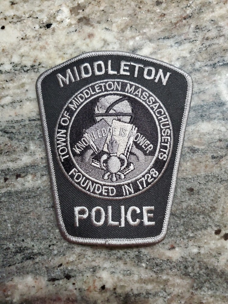 Middleton Massachusetts Police Department Patch