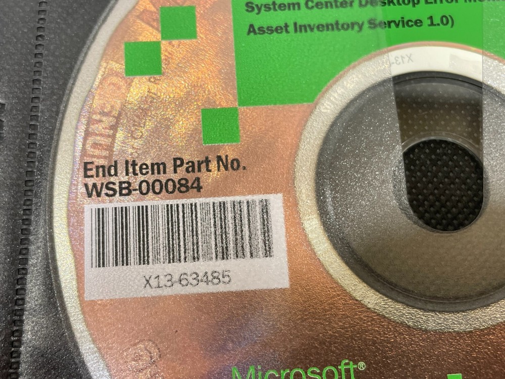 Microsoft Desktop Optimization Pack for SA 2007 DVD Windows Software