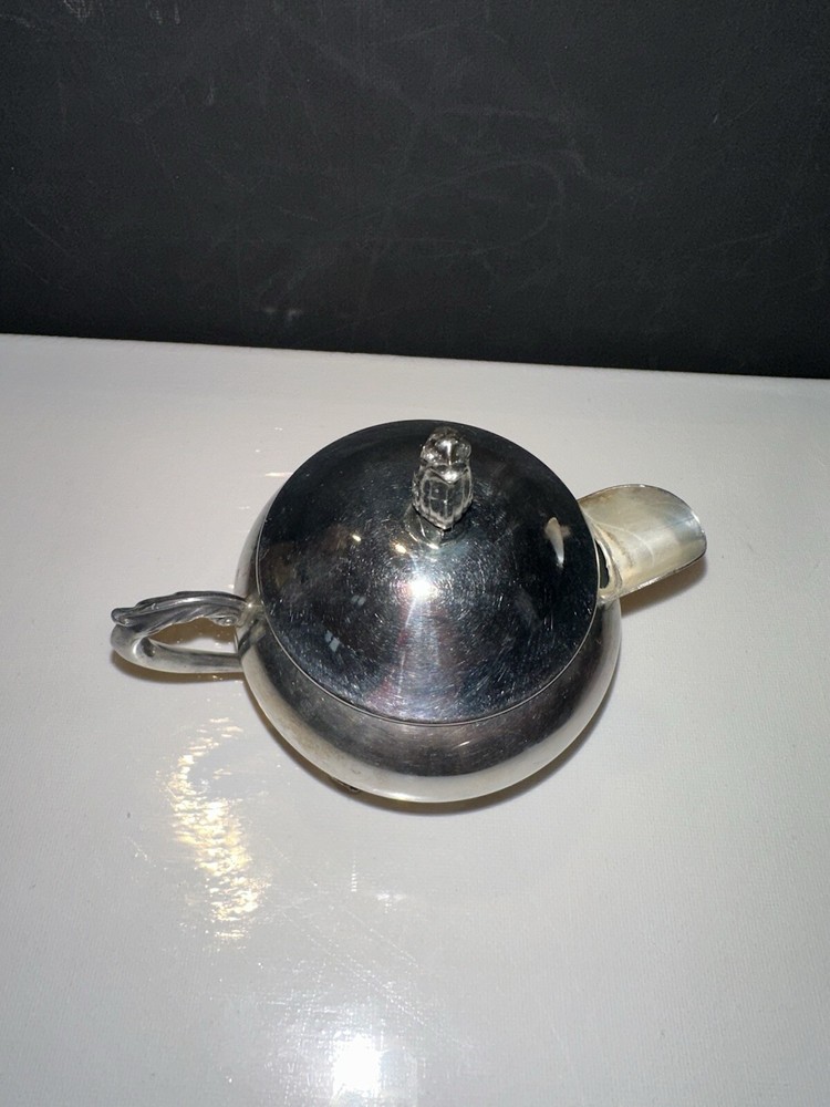 Vintage FB Rogers Silver Co silver plated Footed creamer