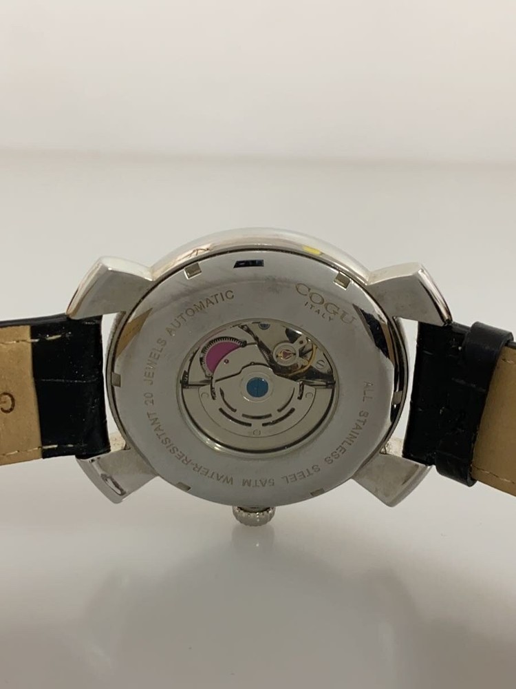 cogu Automatic Watch Analog Leather 5ATM