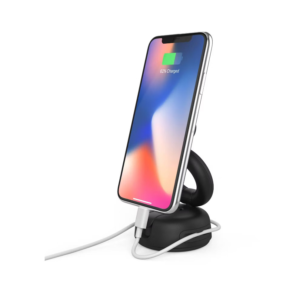 PopSockets PopMount Desk Car Dash & Windshield Mount - Black