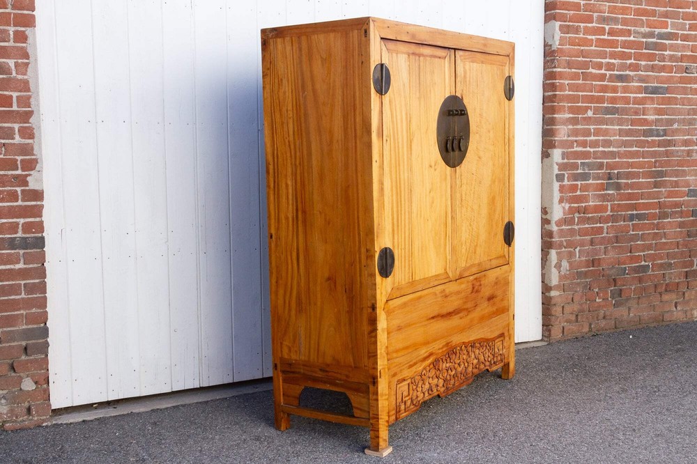 Antique Asian Cedar Armoire