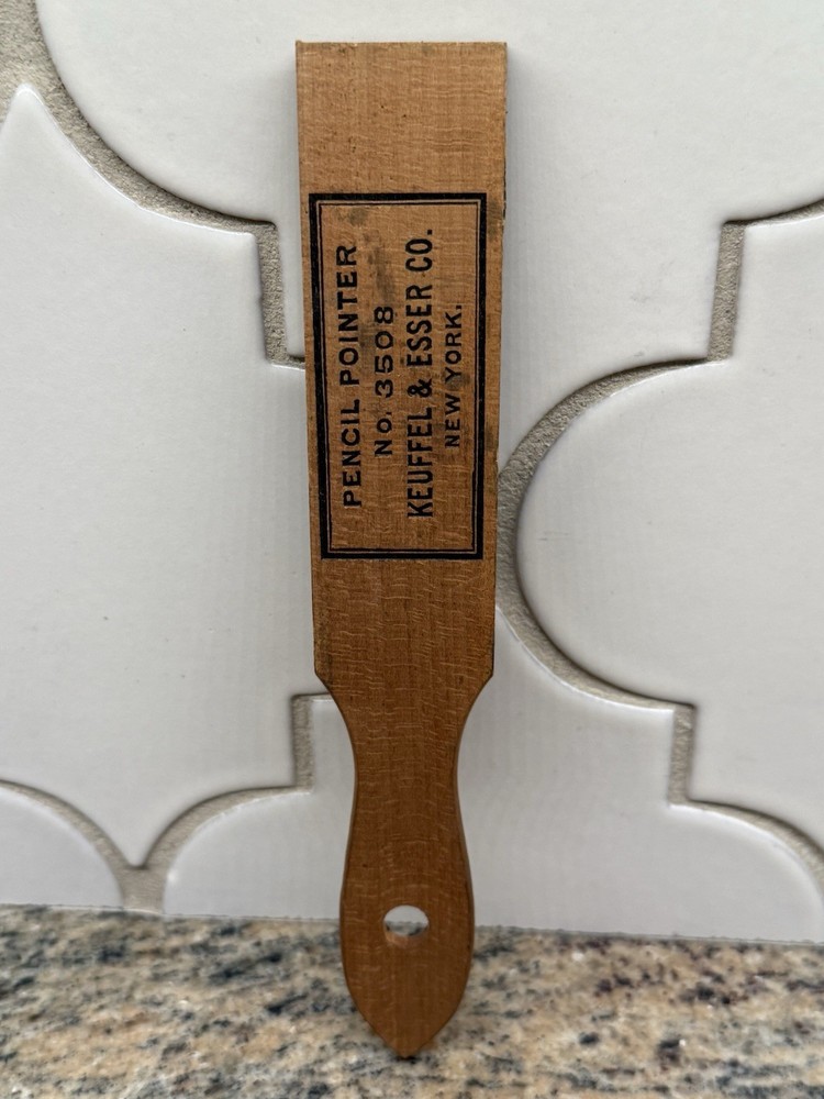 Keuffel Esser K-E 3508 Pencil Pointer Emery Board