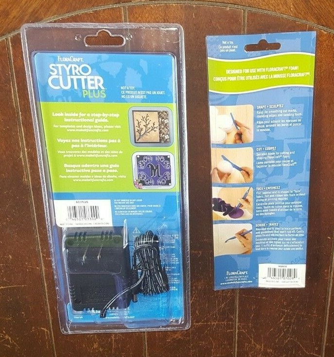 Styro Cutter Plus #601Plus + 3pc Foam Tools #RS9974