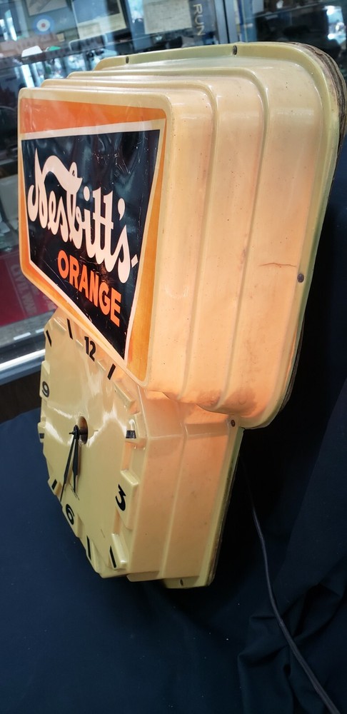 Vintage Nesbitt's Orange Drink Wall Clock
