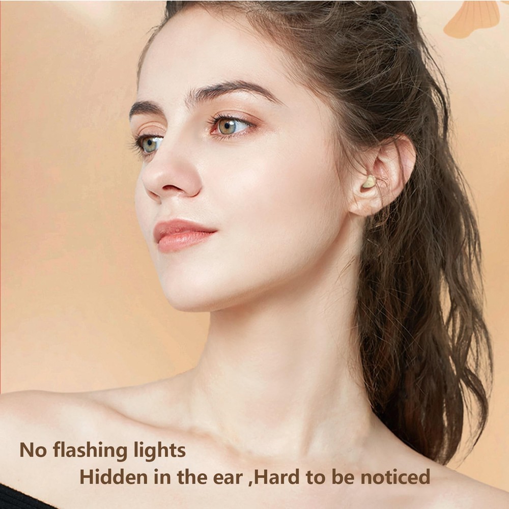 Mini Invisible Earbuds Wireless Bluetooth Low Profile Micro Tiny Smallest Dis