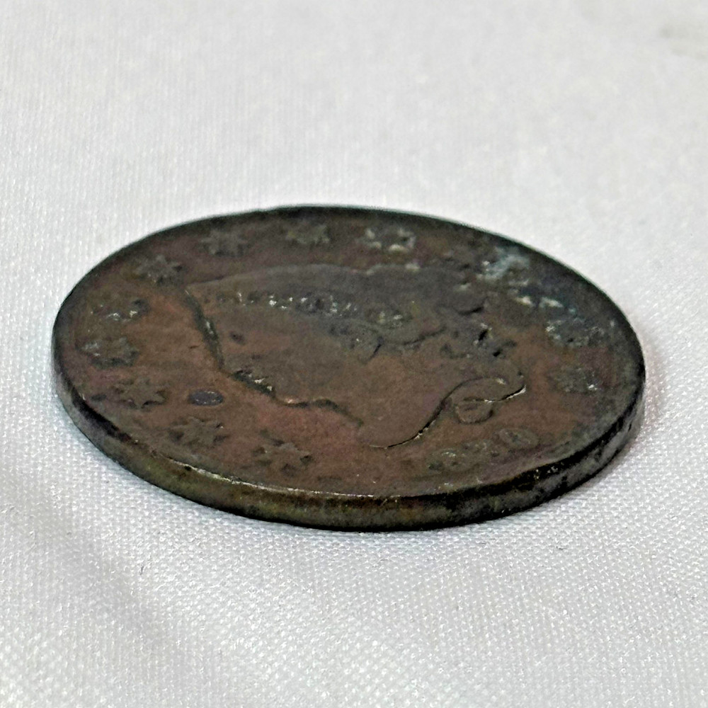 1830 Large Cent Coronet Head