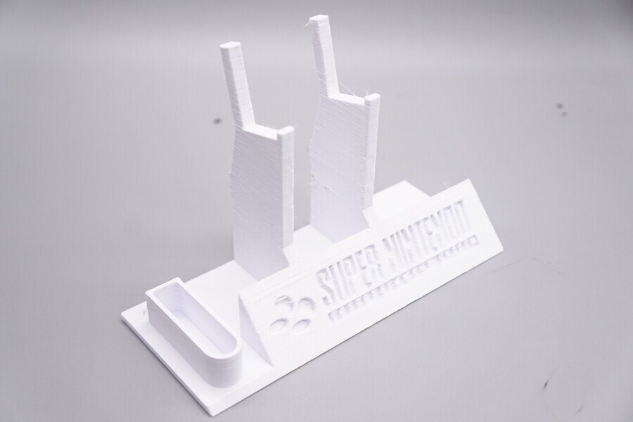 Controller Holder Display for SNES Super Nintendo Controllers *White*