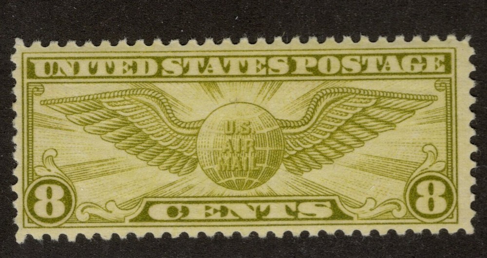 US Scott C17 Airmail Mint Hinged CV 2.25