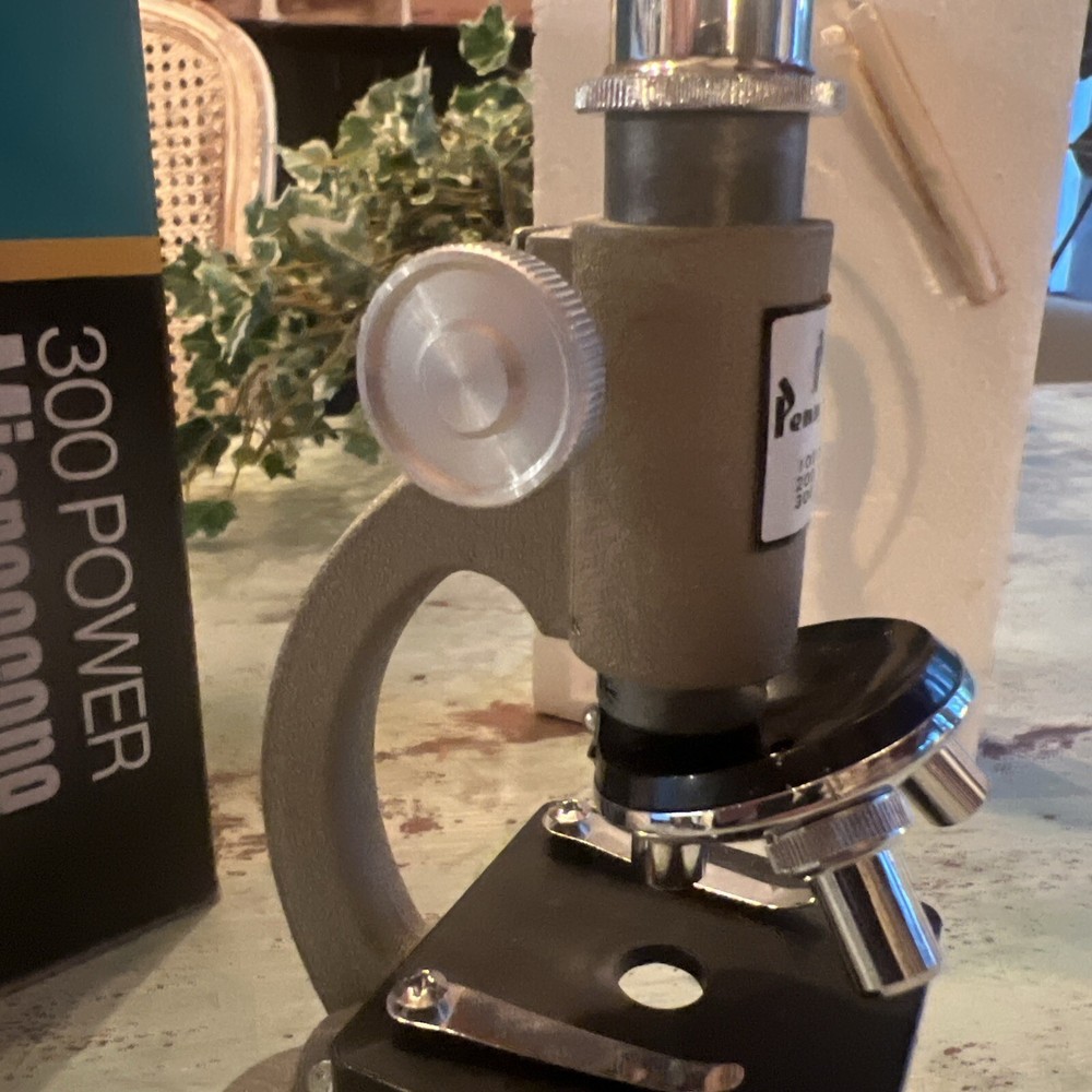 Penneys 300 Power Microscope Kit With Slides