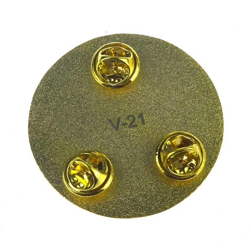 US Central Command Police Badge Solid Copper Brooch Insignia Pin