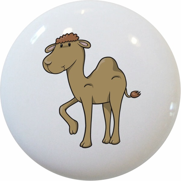 CAMEL Baby CABINET Drawer Pull KNOB Ceramic