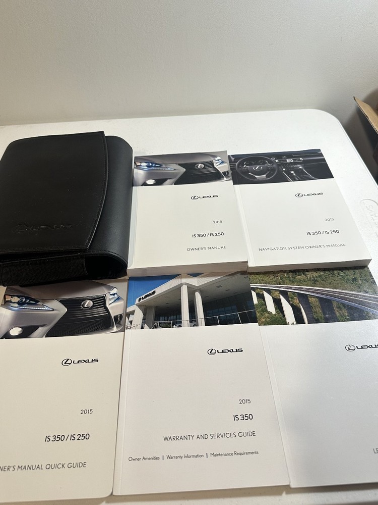 Lexus IS 350/IS 250 Owners Manuals 2015