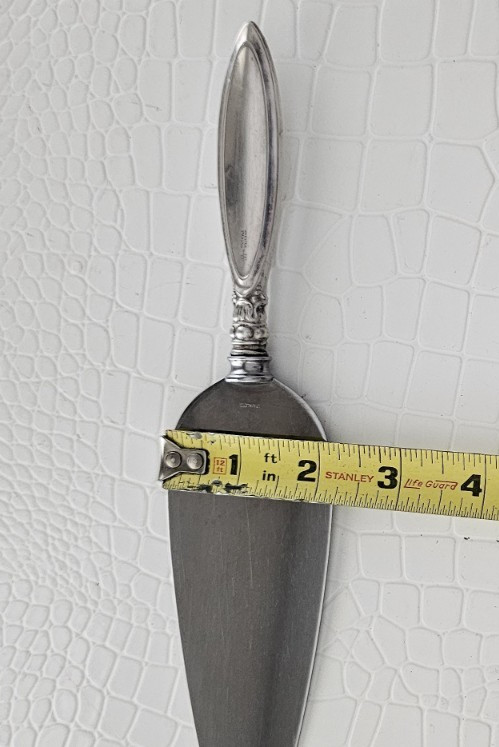 Antique Vintage Webster Sterling Silver 925 Handle Pie / Cake Server